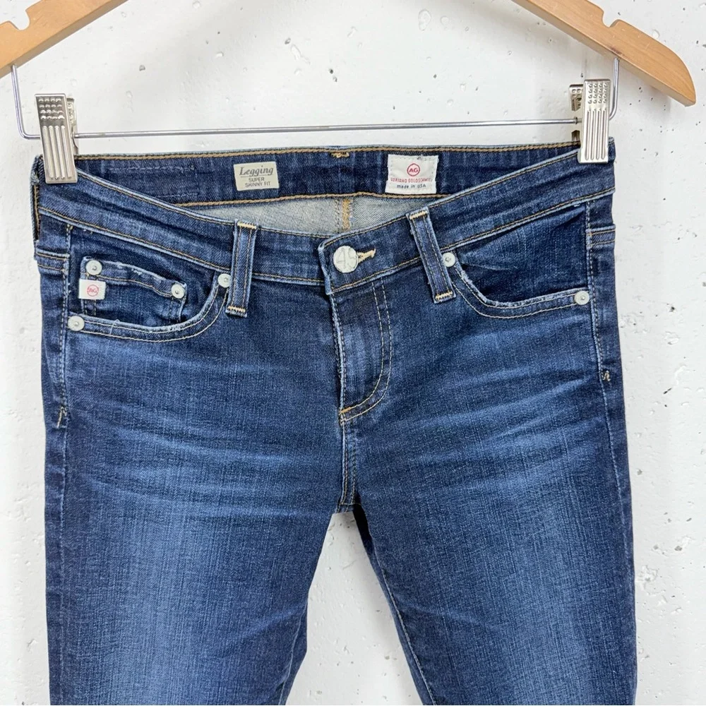 AG Adriano Goldschmied Women’s Size 25 Leggings Super Skinny Fit Stretch Jeans